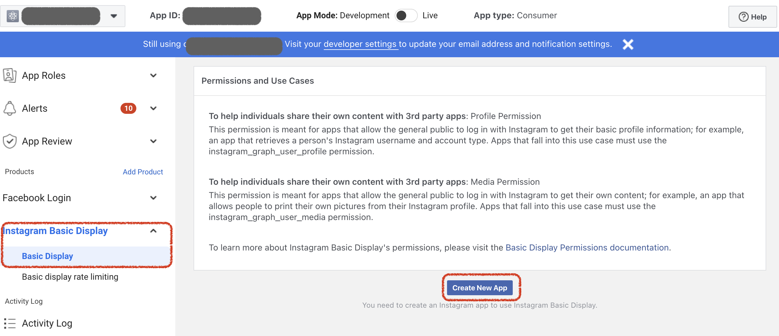 Instagram oauth